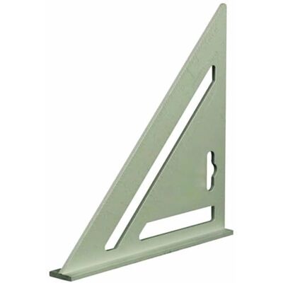 Silverline Escuadra de aluminio para techos 185mm - Cuadrado de techado Silverline Escuadra de aluminio para techos 185mm - Cuadrado de techado