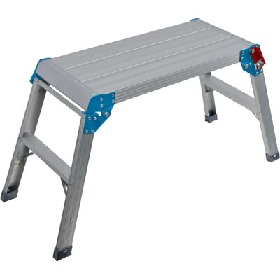 Silverline Modelo - Plataforma elevadora de aluminio ligera - Capacidad 150 kg Silverline Modelo - Plataforma elevadora de aluminio ligera - Capacidad 150 kg