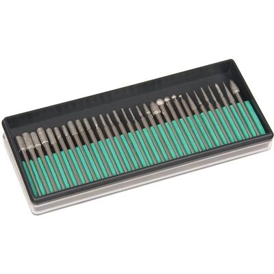 Ensemble de fraises diamantées Silverline 317mm - Accessoires pour outils rotatifs - Publicité Ensemble de fraises diamantées Silverline 317mm - Accessoires pour outils rotatifs - Publicité