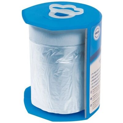 Silverline Masking Tape & Dispenser - 550mm x 33m - Masking & Shield Silverline Masking Tape & Dispenser - 550mm x 33m - Masking & Shield