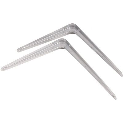 Support d'étagère Fixman London Grey - 20 pcs - 250x200mm - Publicité Support d'étagère Fixman London Grey - 20 pcs - 250x200mm - Publicité