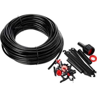 Kit Micro Irrigation Silverline 592716 - 71 pièces - Publicité Kit Micro Irrigation Silverline 592716 - 71 pièces - Publicité