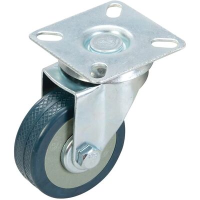 Fixman 50mm Swivel Rubber Castor - Support 50kg Fixman 50mm Swivel Rubber Castor - Support 50kg