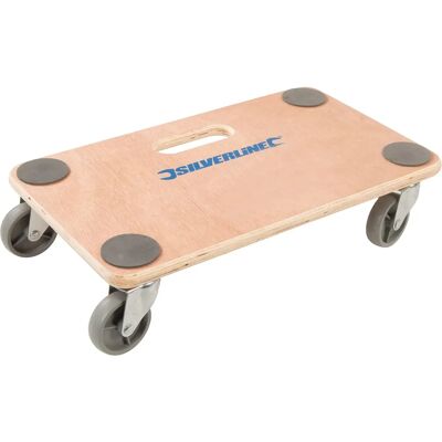 Silverline Platformwagen - 150kg houten transportkar Silverline Platformwagen - 150kg houten transportkar