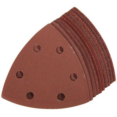 Silverline Delta Hook & Loop Triangle Sheets - Sandpaper Type Silverline Delta Hook & Loop Triangle Sheets - Sandpaper Type