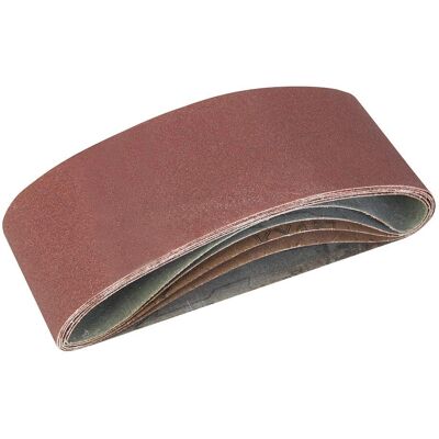 Bandes abrasives Silverline 75 x 457mm - Oxyde d'aluminium, 5 pièces - Publicité Bandes abrasives Silverline 75 x 457mm - Oxyde d'aluminium, 5 pièces - Publicité