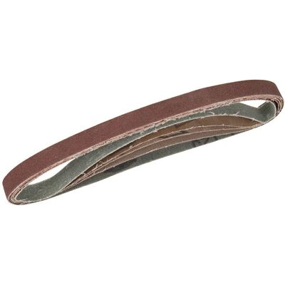 Silverline 910232 Conjunto de fitas abrasivas de óxido de alumínio de alta qualidade - 13x457mm Silverline 910232 Conjunto de fitas abrasivas de óxido de alumínio de alta qualidade - 13x457mm