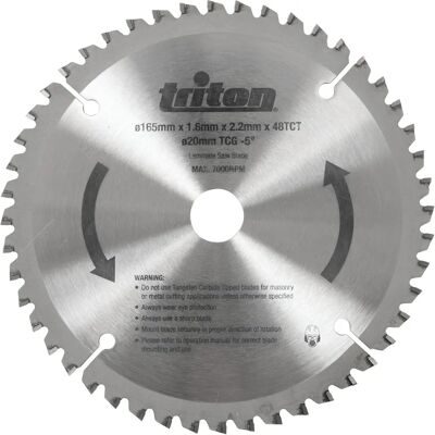 Lame de scie Triton TTS48TCG 48 dents - Pour TTS1400 - Publicité Lame de scie Triton TTS48TCG 48 dents - Pour TTS1400 - Publicité