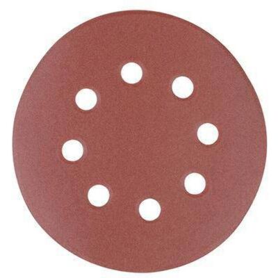 Silverline Schijven 125mm Ruwheid 40 Haak & lus - Schuren - 10 stuks Silverline Schijven 125mm Ruwheid 40 Haak & lus - Schuren - 10 stuks
