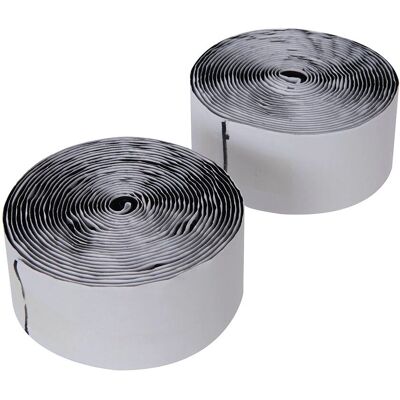 Fixman Nylon Haken- und Schlaufenband - 50mm x 5m - Schwarz Fixman Nylon Haken- und Schlaufenband - 50mm x 5m - Schwarz