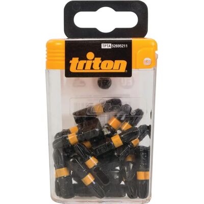 Silverline Triton Impact Bits - 25 Stück - Pz3, 25mm Silverline Triton Impact Bits - 25 Stück - Pz3, 25mm