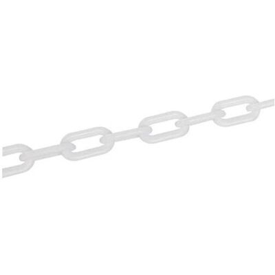 Corrente de plástico branca Fixman - 5m - Uso interno e externo Corrente de plástico branca Fixman - 5m - Uso interno e externo