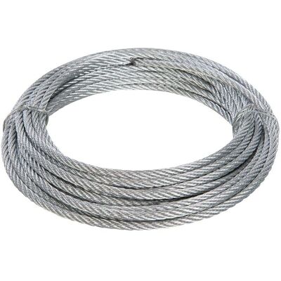 Fixman Galvanised Wire Rope 4mm Model 876416 - Wire Rope Fixman Galvanised Wire Rope 4mm Model 876416 - Wire Rope