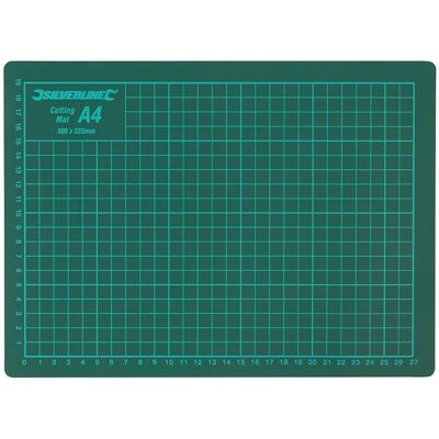 Silverline Knipmat - A4 - Driedubbelwandige PVC voor duurzaamheid Silverline Knipmat - A4 - Driedubbelwandige PVC voor duurzaamheid