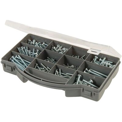 Fixman Machine Screws Pack 450pcs - Zinc-Coated Fixman Machine Screws Pack 450pcs - Zinc-Coated