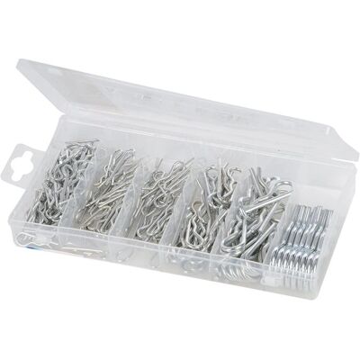 FIXMAN 150 stuks Verzinkt Staal R-klips Assortiment FIXMAN 150 stuks Verzinkt Staal R-klips Assortiment