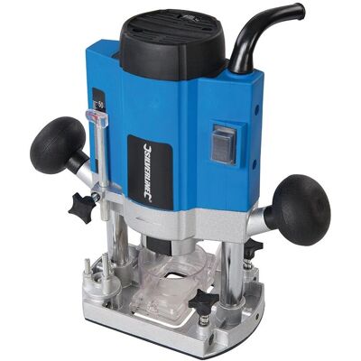 Fraiseuse plongeante Silverline 1020 W - Bois - 40mm - Publicité Fraiseuse plongeante Silverline 1020 W - Bois - 40mm - Publicité