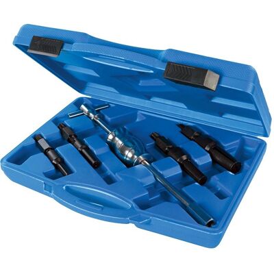 Conjunto de Extratores de Rolamentos Internos Silverline 297941 - 12-32mm - 5 peças Conjunto de Extratores de Rolamentos Internos Silverline 297941 - 12-32mm - 5 peças