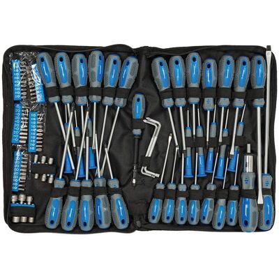 Silverline Profi-Schraubenzieher-Set - 100 Teile - Chrom Vanadium Silverline Profi-Schraubenzieher-Set - 100 Teile - Chrom Vanadium