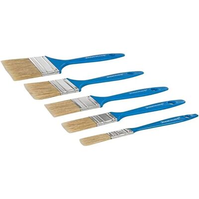 Set de pinceaux jetables Silverline 5 pièces - Pinceaux Set de pinceaux jetables Silverline 5 pièces - Pinceaux