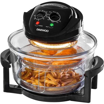 Daewoo DELUXE - Black - Halogen Oven Daewoo DELUXE - Black - Halogen Oven
