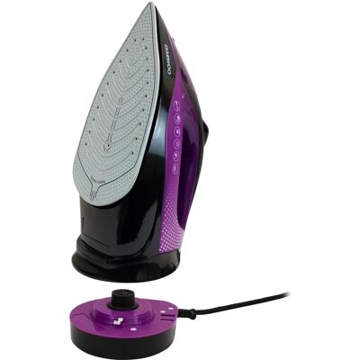 Daewoo - Free Glide Steam Cordless Iron 2200W - Purple Daewoo - Free Glide Steam Cordless Iron 2200W - Purple
