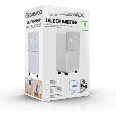Daewoo COL1587GE - White - Dehumidifier Daewoo COL1587GE - White - Dehumidifier