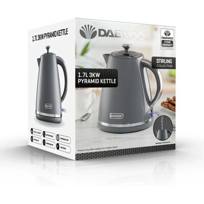 Daewoo SDA2625GE - Grey - Electric Kettle Daewoo SDA2625GE - Grey - Electric Kettle