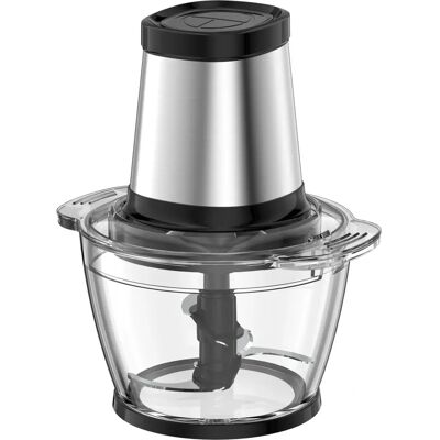 Daewoo - 500W Mini Chopper - 1L Glass Bowl - Stainless Steel Blades - Chopper Daewoo - 500W Mini Chopper - 1L Glass Bowl - Stainless Steel Blades - Chopper