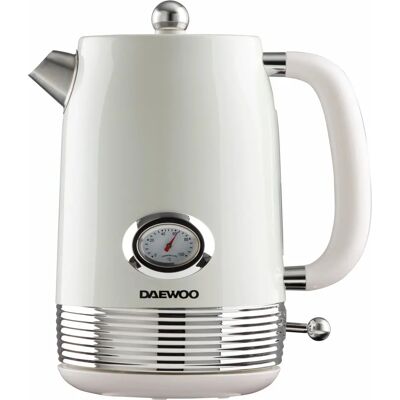 Daewoo Denver Buttermilk 1.5L Kettle - Temperature Gauge Daewoo Denver Buttermilk 1.5L Kettle - Temperature Gauge