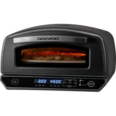 Daewoo SDA2763GE Oven - Black - Indoor Pizza Oven with Viewing Window Daewoo SDA2763GE Oven - Black - Indoor Pizza Oven with Viewing Window