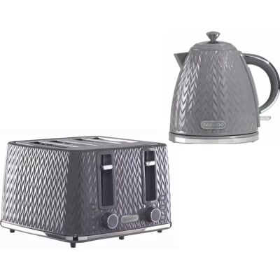 Daewoo Argyle 3000W Retro Set - Kettle & Toaster Daewoo Argyle 3000W Retro Set - Kettle & Toaster