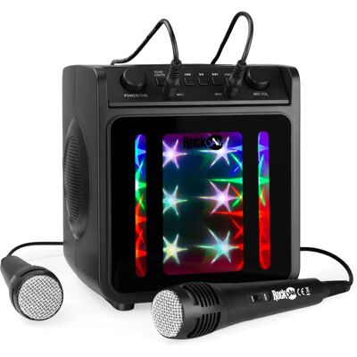 Rockjam 10-Watt Wiederaufladbarer Bluetooth Karaoke Maschine - PA Lautsprecher Rockjam 10-Watt Wiederaufladbarer Bluetooth Karaoke Maschine - PA Lautsprecher