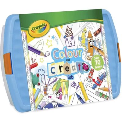 Zestaw artystyczny Crayola z ponad 80 elementami - Kreatywna zabawa Zestaw artystyczny Crayola z ponad 80 elementami - Kreatywna zabawa