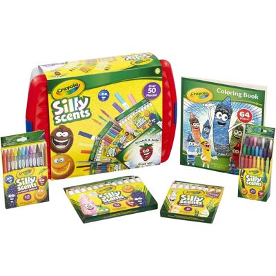 Zestaw Artystyczny Crayola Silly Scent - Ponad 50 Elementów Zestaw Artystyczny Crayola Silly Scent - Ponad 50 Elementów