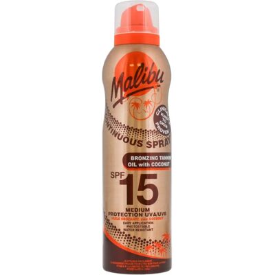 Malibu Modell SPF15 Kokosnussbräunungsöl Malibu Modell SPF15 Kokosnussbräunungsöl