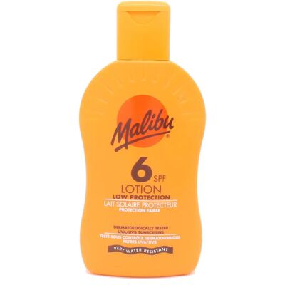 Malibu Sonnenlotion SPF6 - Sonnencreme Malibu Sonnenlotion SPF6 - Sonnencreme
