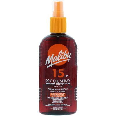 Malibu Dry Oil Spray SPF15 (200ml) Malibu Dry Oil Spray SPF15 (200ml)