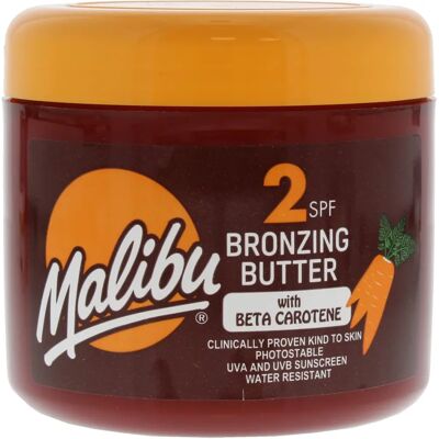 Beurre Bronzant Malibu SPF2 (300ml) - Publicité Beurre Bronzant Malibu SPF2 (300ml) - Publicité