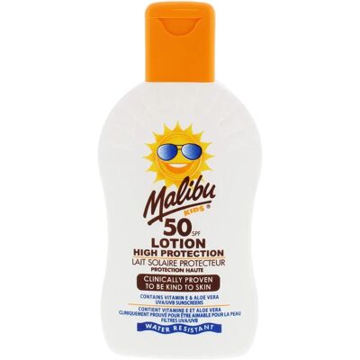 Lotion Malibu για παιδιά SPF 50 (200ml) Lotion Malibu για παιδιά SPF 50 (200ml)