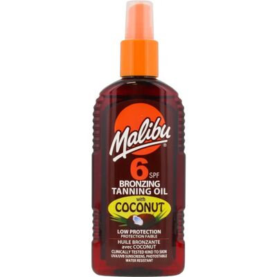 Malibu Sun SPF6 Itseruskettava öljy - Vedenkestävä Malibu Sun SPF6 Itseruskettava öljy - Vedenkestävä