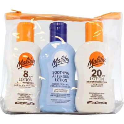 Malibu Sonnenschutz-Set SPF 20, 15 & After Sun Malibu Sonnenschutz-Set SPF 20, 15 & After Sun