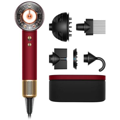 Dyson Supersonic Nural Hårtork - Röd Sammet / Guld - Hårtork Dyson Supersonic Nural Hårtork - Röd Sammet / Guld - Hårtork