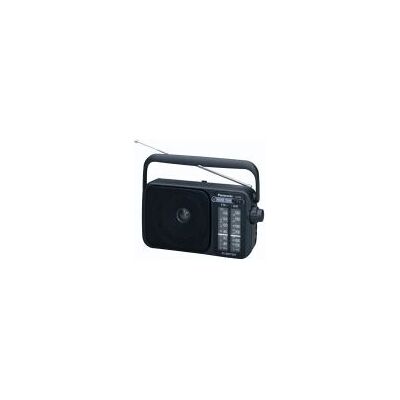 Rádio Panasonic RF-2400EG9-K - Sintonizador AM/FM, Bateria, Preto Rádio Panasonic RF-2400EG9-K - Sintonizador AM/FM, Bateria, Preto