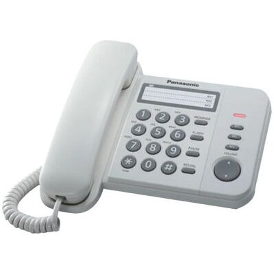 Panasonic KX-TS520FXW Drátový telefon - Telefon Panasonic KX-TS520FXW Drátový telefon - Telefon