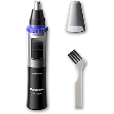 Tosatrice di precisione Panasonic ER-GN30 Nera - Viso, Orecchie & Naso Tosatrice di precisione Panasonic ER-GN30 Nera - Viso, Orecchie & Naso
