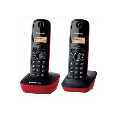 Panasonic KX-TG1611 - KX-TG 1612 Podwójny Czarny/Fioletowy Panasonic KX-TG1611 - KX-TG 1612 Podwójny Czarny/Fioletowy