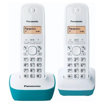 Téléphone Sans Fil Panasonic KX-TG1612FRC Bleu/Blanc - Téléphone Sans Fil - Publicité Téléphone Sans Fil Panasonic KX-TG1612FRC Bleu/Blanc - Téléphone Sans Fil - Publicité