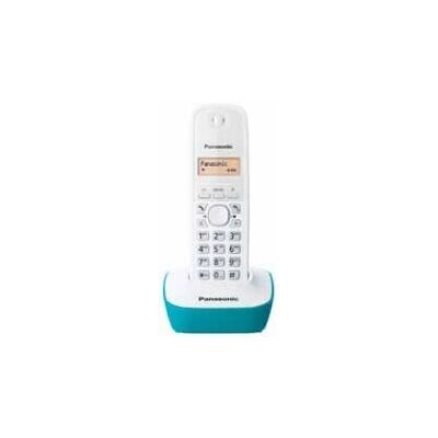 Panasonic KX-TG1611SPC DECT Biały Turkus Ambra - Telefon Panasonic KX-TG1611SPC DECT Biały Turkus Ambra - Telefon