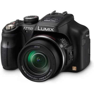Panasonic Lumix DMC-FZ150 - Noir - Capteur Live MOS 12.1 MP - Zoom 24x - Vidéo Full HD - Écran tactile 7,6cm - Objectif Leica - Appareil bridge Panasonic Lumix DMC-FZ150 - Noir - Capteur Live MOS 12.1 MP - Zoom 24x - Vidéo Full HD - Écran tactile 7,6cm - Objectif Leica - Appareil bridge